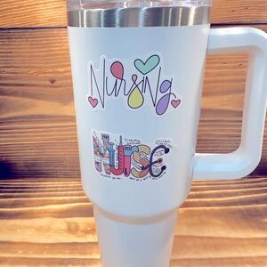 Custom made Tumblers any size this is a nurse one 40oz